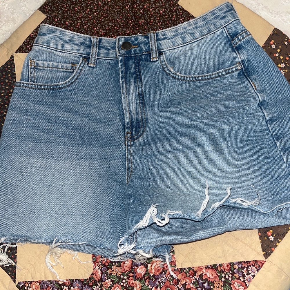 Billabong blue jean shorts